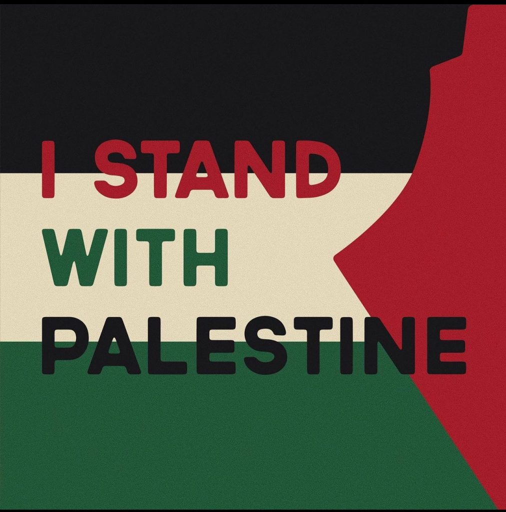 I stand with Palestine